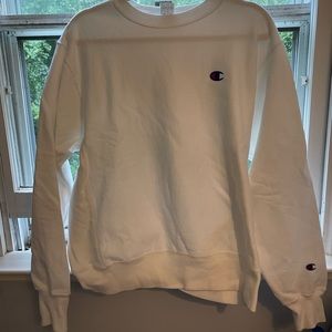 White Champion Sweatshirt